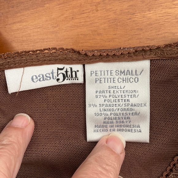 Adorable short sleeve crinkle top shirt Size PS - Picture 7 of 7